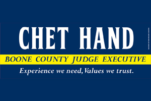 Hand-Chet Chet Hand for Judge Executive
